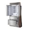 Forno Bovino 37In. French Door Stainless Steel Refrigerator Decorative Grill FFFFD1907-37SG - alternate 3